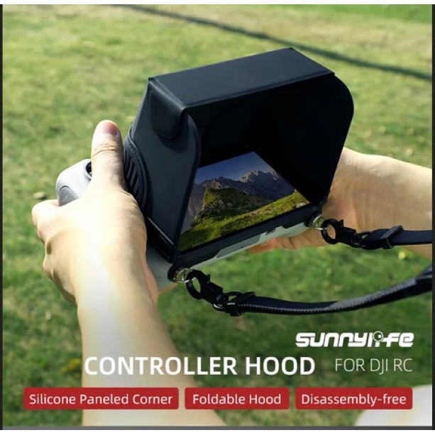 Sunnylife DJI RC Controller Foldable SunHood Mini3 Pro Mavic 3 Air 2