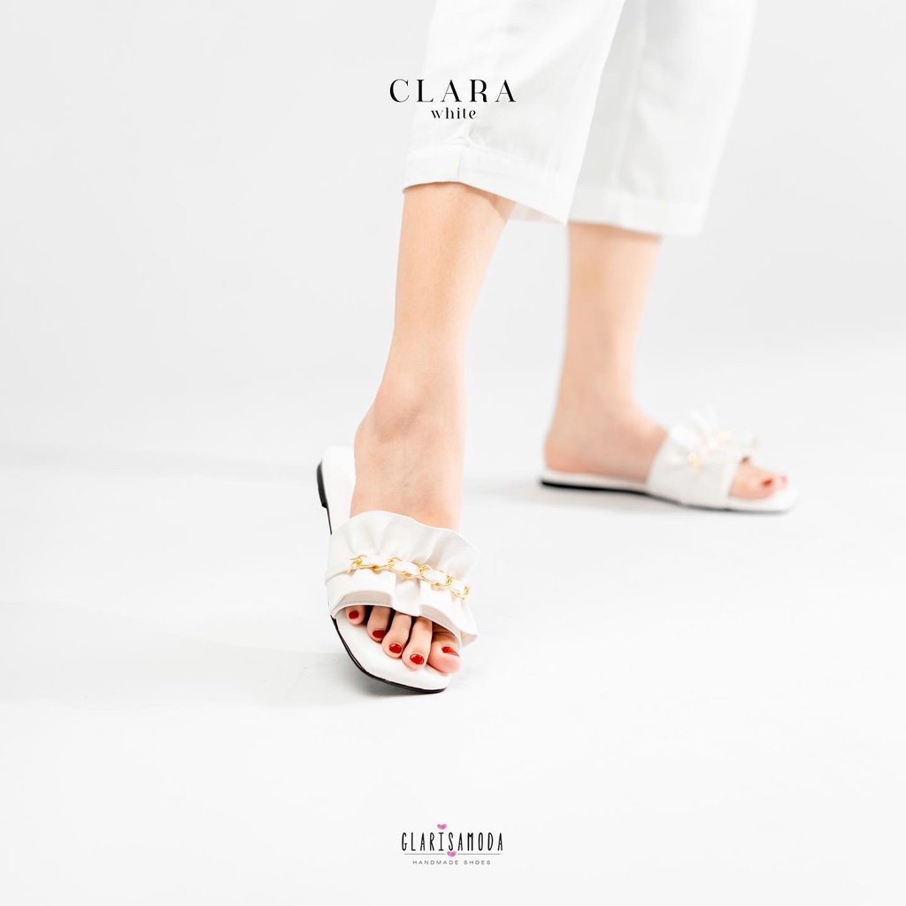 GLARISAMODA Clara Sandal Teplek Wanita Sandal Pantai Nyaman