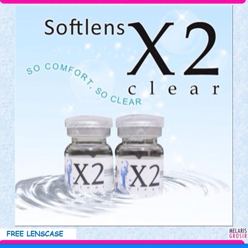 GY.12Ja23ᵁ ▫ SOFTLENS X2 CLEAR (-0.50 s/d -10.00) PER 1 BOTOL