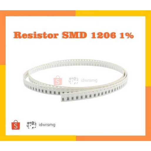 10pcs Resistor SMD 1206 1% 2K 2K2