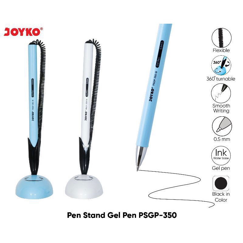 Pen Stand Gel Pen Joyko Pen Meja PSGP-350-W