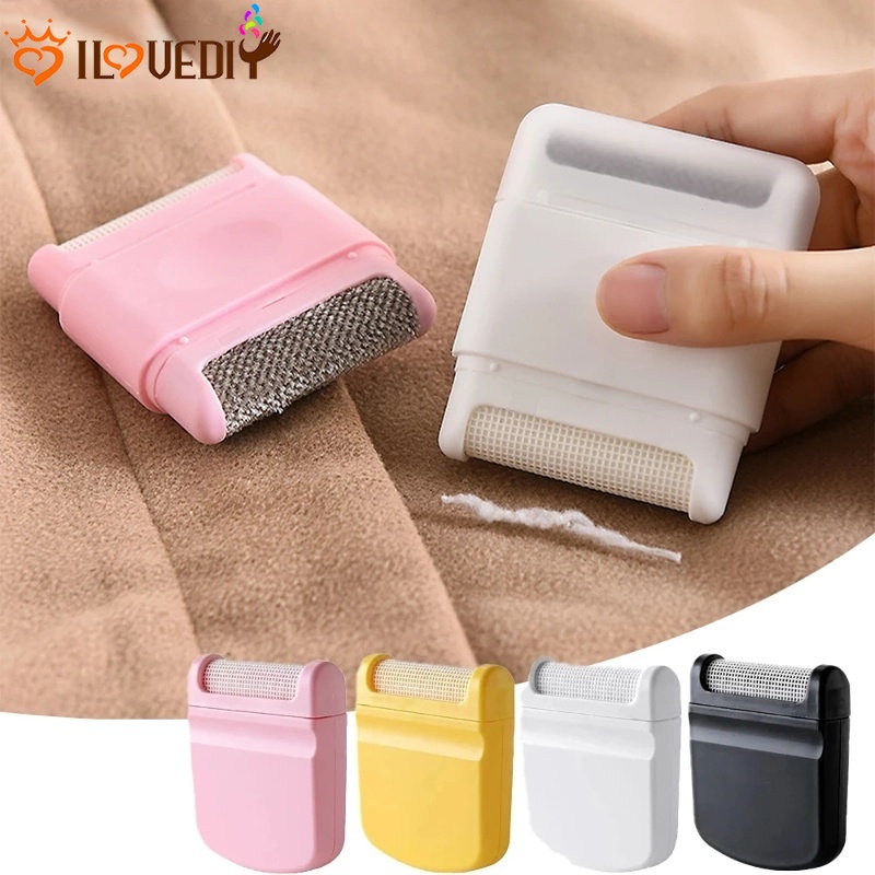 Manual Hairball Trimmer Alat Pembersih Bulu Hewan Peliharaan Rumah Tangga Sweater Hairball Cleaner Portable Sprei Epilator Mini Coat Sticky Hair Trimmer