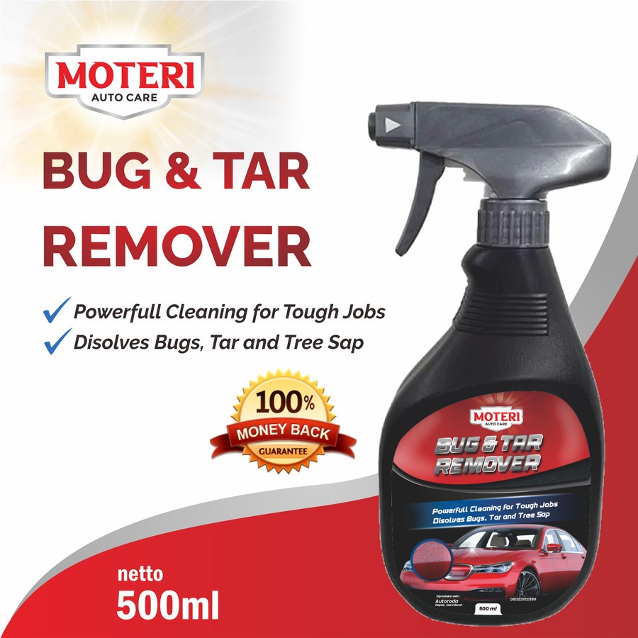 500ml Tar &amp; Bug Penghilang Obat Anti Jamur Kaca Mobil Water Spot Remover