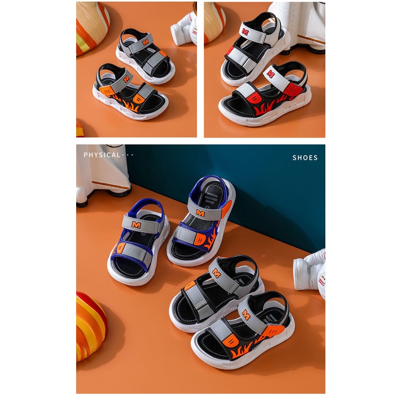 Cherry COD (6bln - 6thn) Fire Sandal Gunung Anak / Sandal Selop Anak Laki Laki Bahan Karet Fleksible / Sandal Karet Anak LX02