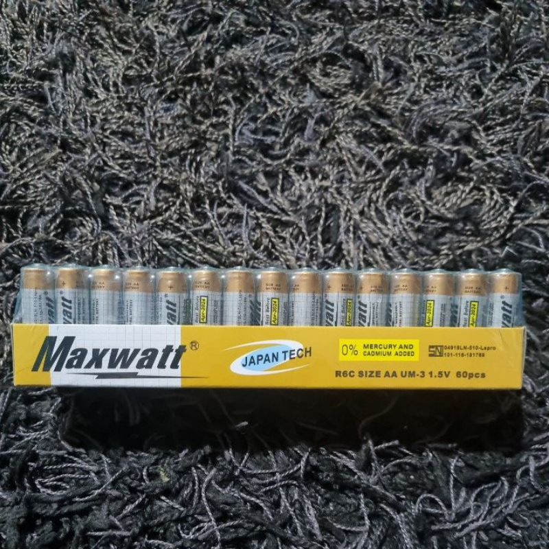 Maxwatt Battery | Batu Batre | Baterai AA