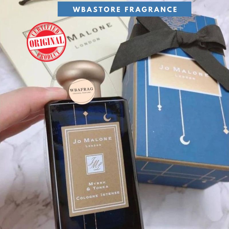 JO MALONE MYRRH AND TONKA 100ML LIMITED EDITION PARFUM 100% ORIGINAL