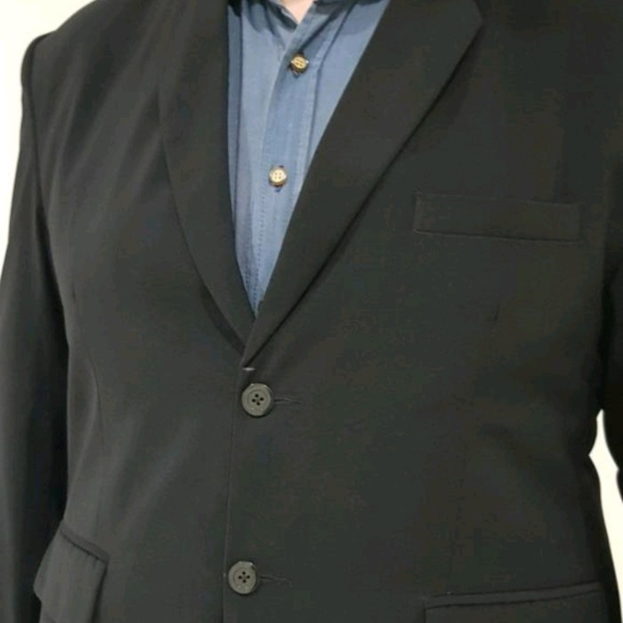 Blazer Jas Pria Premium Big Size Xxl Xxxl 4Xl 5Xl Jas Formal Jumbo Blazer