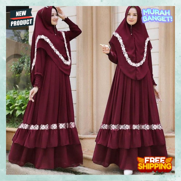 Games Casual Perempuan Gamis Lebaran Gami Fashion Muslim Baju Gamis Wanit Baju Gamis Remaja Dres Sya
