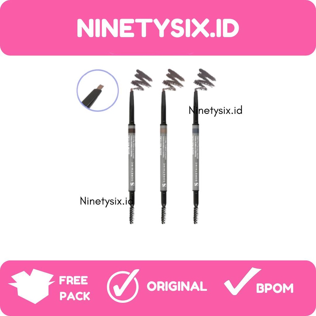 SOMETHINC BROW MATTERS Retractable Triangle Eyebrow - Pensil Alis Mekanik Tip Segitiga