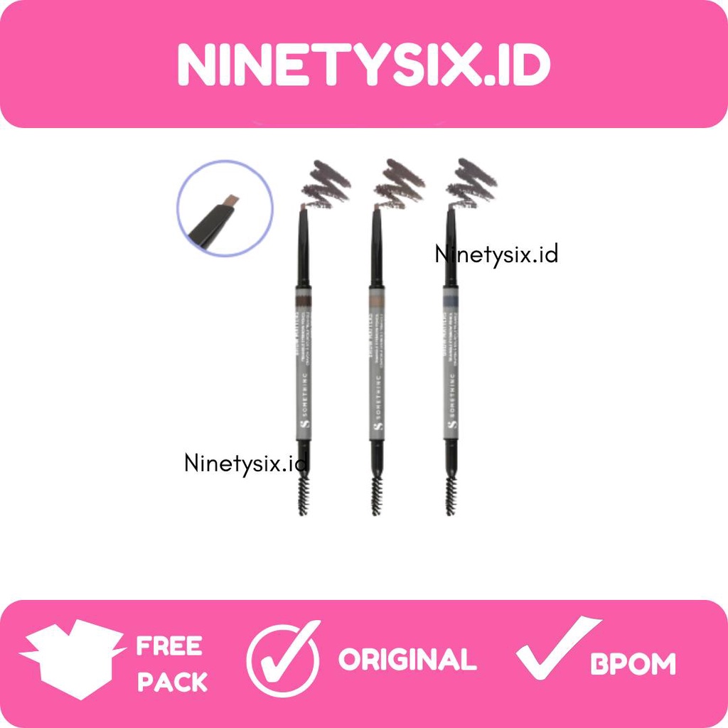 SOMETHINC BROW MATTERS Retractable Triangle Eyebrow - Pensil Alis Mekanik Tip Segitiga