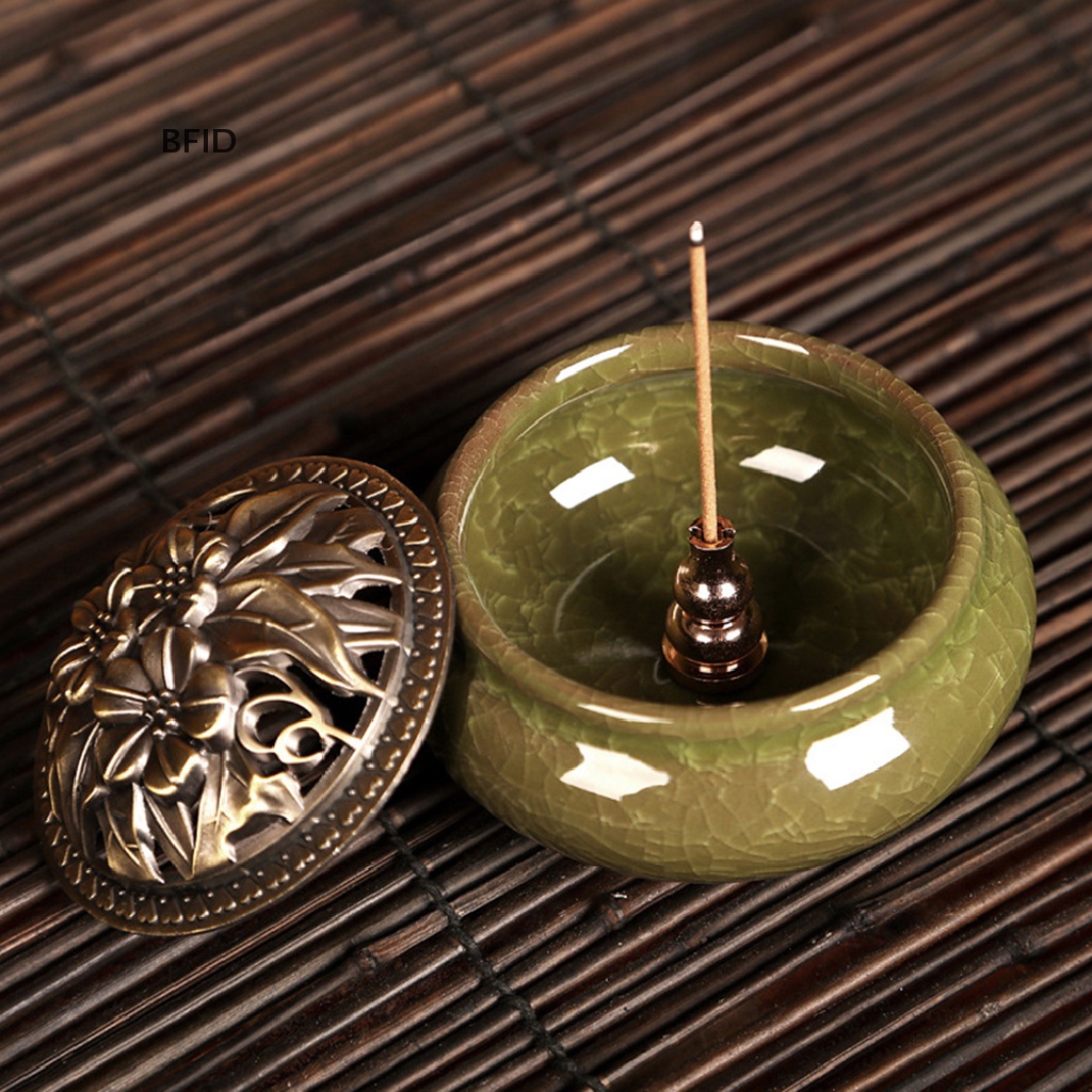 [BFID] Copper hoist metal incense tray Dupa Multifungsi Dupa Aromaterapi coil Dupa [ID]