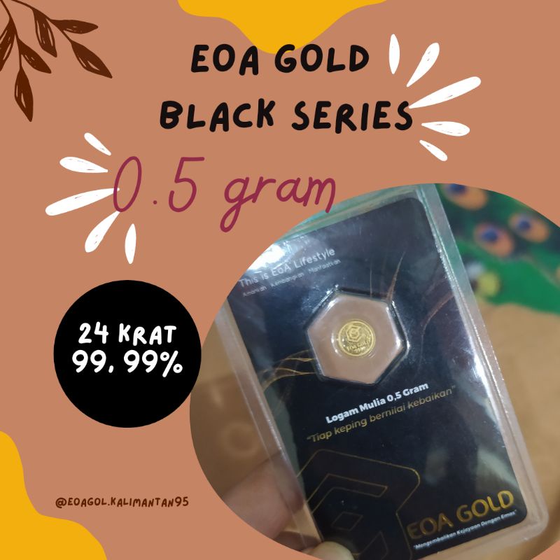 EOA GOLD BLACK VARIAN 0,5 GR