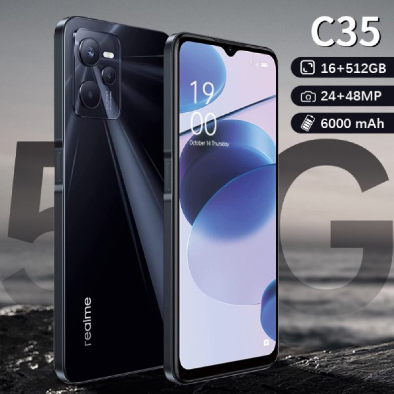 ?bisa COD?handphone realmi C35 baru murah cuci gudang 2022 terbaru smartphone 12GB+512GB bluetooth handphone promo hp murah 500 ribuan android 4G 5G cod