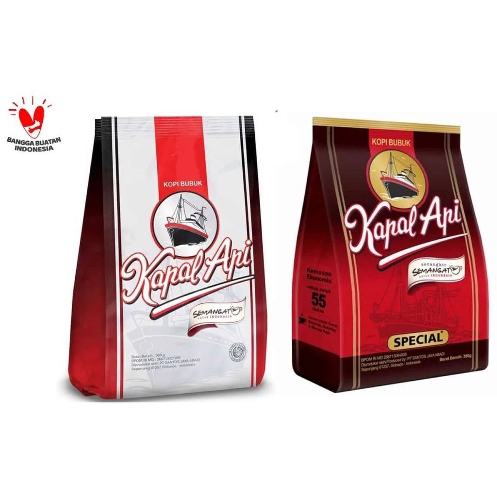 Kopi Bubuk Instan * Kapal Api Special * Kopi Tanpa Gula * Kopi 380g