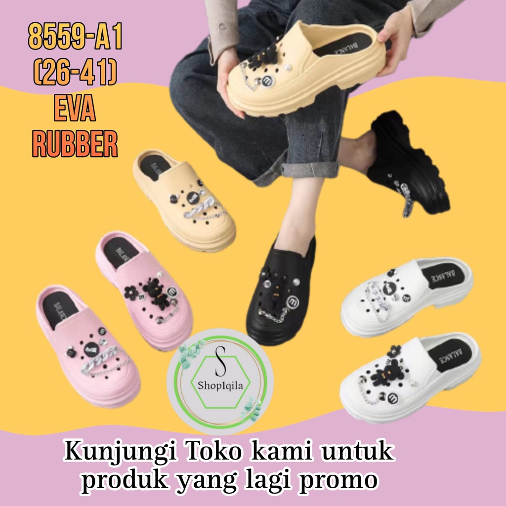 sandal selop fuji wanita jibitzs cocacola import 8559-A1 (36-41) sandal selop wanita korean style