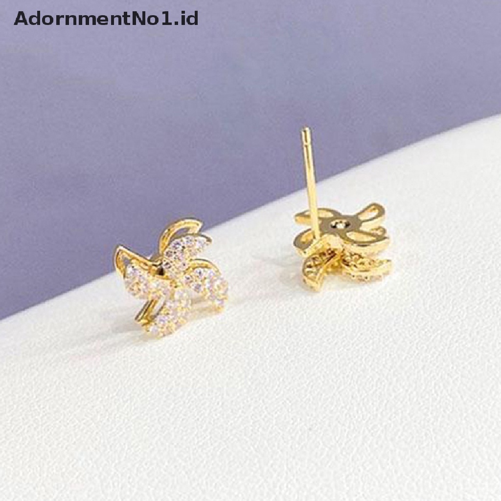 [AdornmentNo1] Rotag Windmill Ear Studs Anting Lapis Perak925 Sterling Perhiasan Wanita [ID]