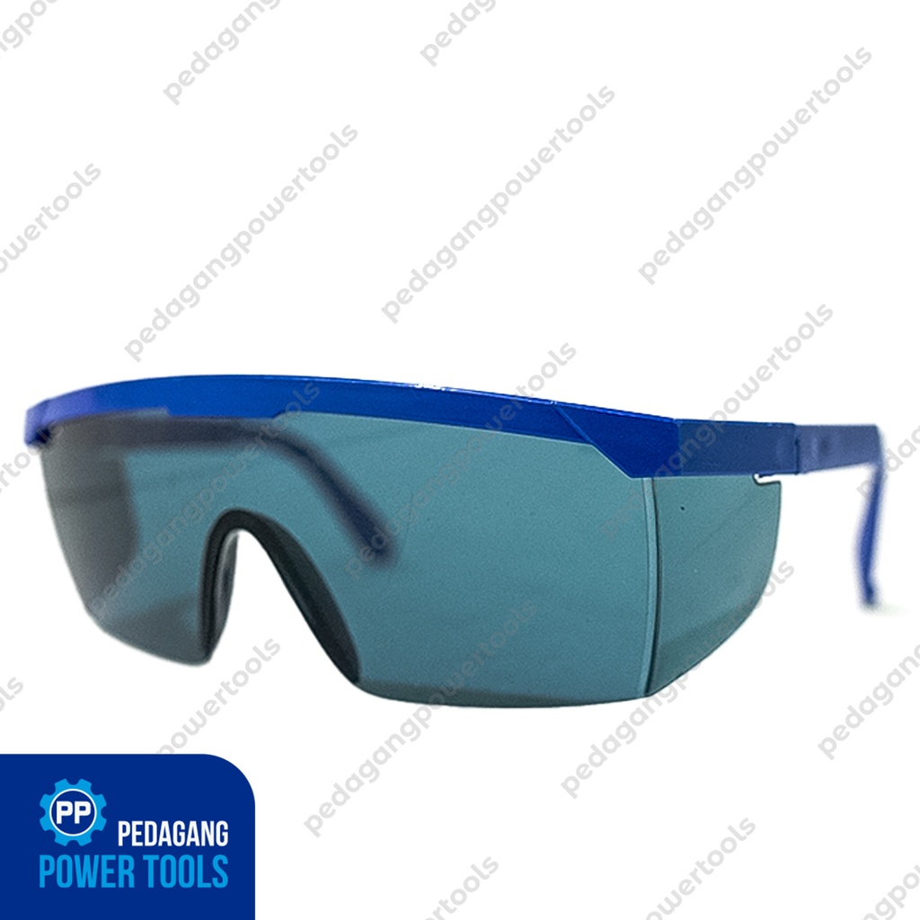 KACAMATA SAFETY HITAM GURINDA GERINDA GOOGLE LAS BLACK XENON E40620-2