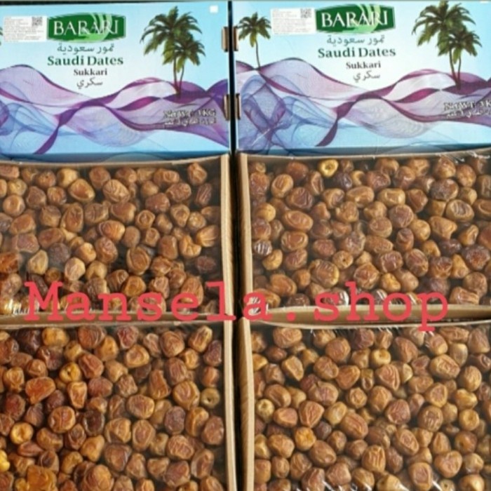 

kurma sukari Barari 3 kg x 4 pac . Best seller stock Baru