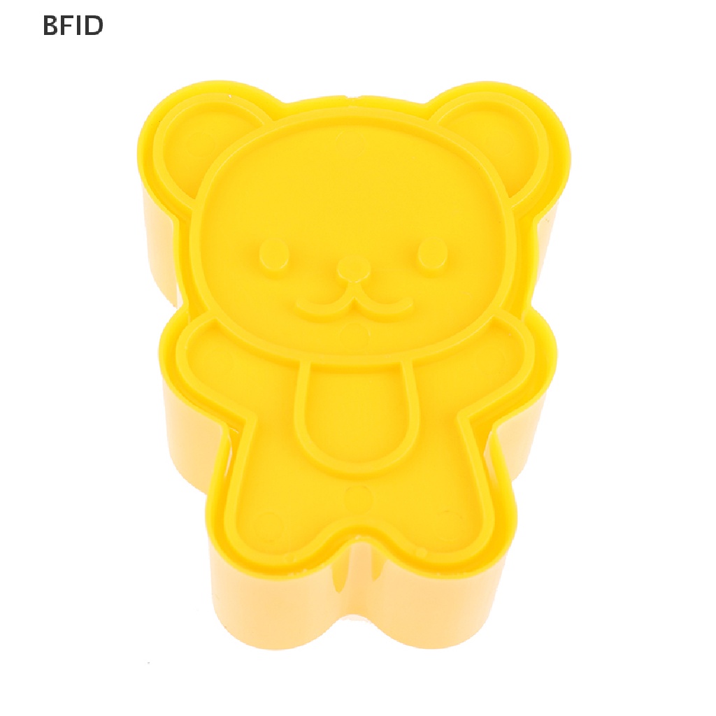 [BFID] 4pcs/set Cute Samll Dolphin Samll Seal Squirrel Bear Sandwich Cookie Mold Cutter [ID]