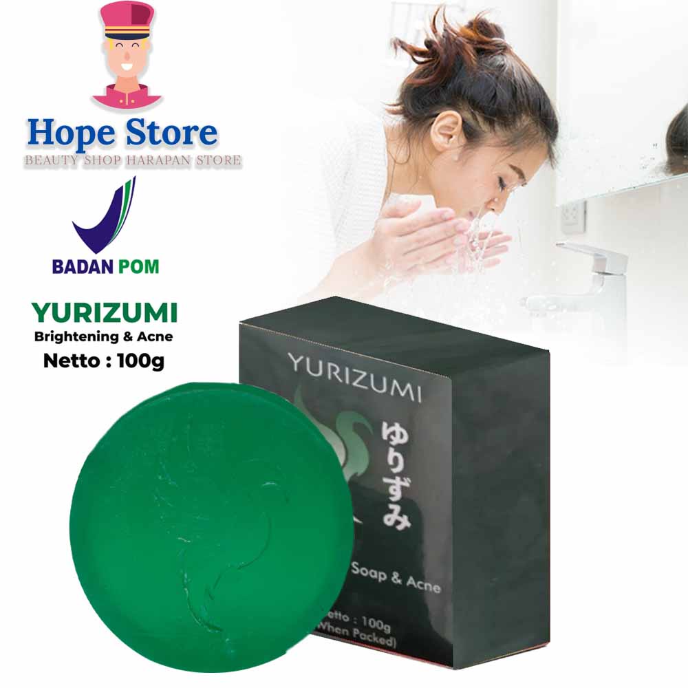 HOPE STORE - Wajah SABUN YURIZUMI ORIGINAL BPOM - 100 Gram