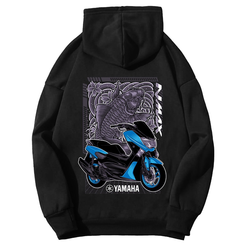 HOODIE FLEECE SUNMORI MOTOR NMAX OLD KOI SEMUT TAMPAN