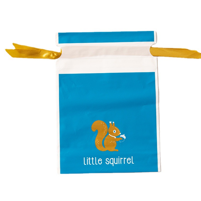 ⭐️𝐈𝐇𝐒 𝟗𝟎𝟒 𝐋𝐚𝐦𝐩𝐮𝐧𝐠⭐️Tas Serut Plastik Tas Make Up Travel Hadiah Souvenil Little Squirrel Serbaguna