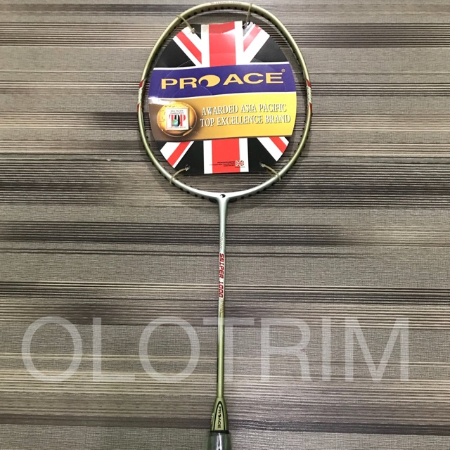 Raket Pro Ace Sniper 1000 + Bonus Tas Kaos Senar lengkap