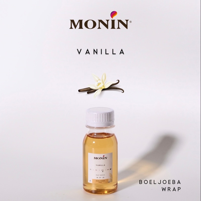 Monin Vanilla Syrup Repack [30, 50, 100] g