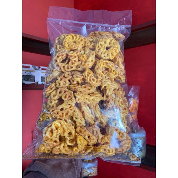 

!! KRUPUK KRIBO PEDAS NONNAYA !! CEMILAN MURAH