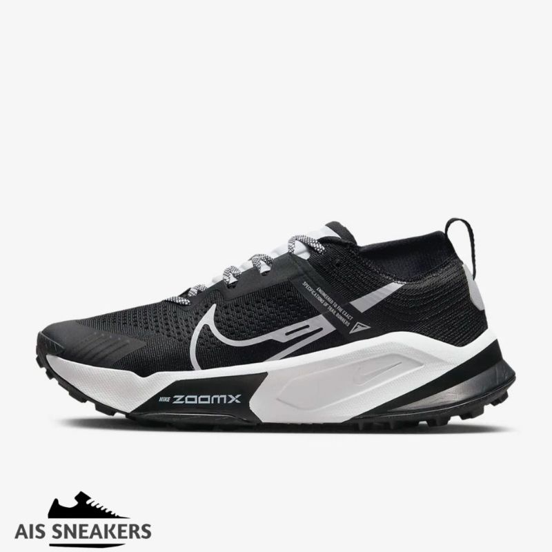 Sepatu Nike ZoomX Zegama Men's Trail-Running "Black White"