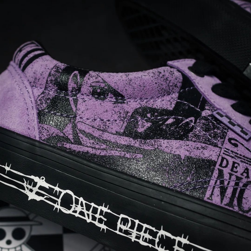 VANS OLDSKOOL PRO SKATE x ONE PIECE &quot;NICO ROBIN&quot; ORIGINAL 100%