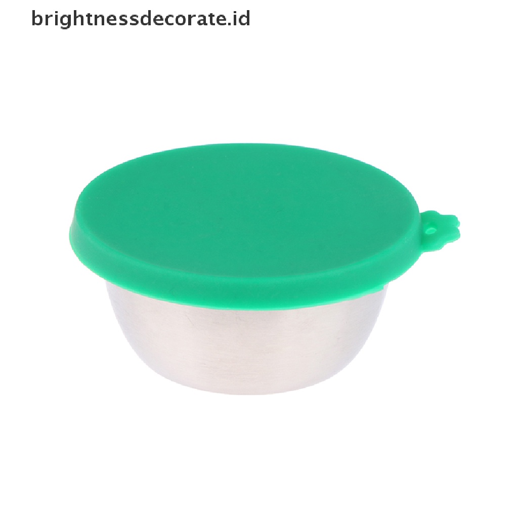 [Birth] 50ml Dipping Sauce Cup w/Tutup Wadah Bumbu Salad Lunch Piknik Kotak Travel [ID]