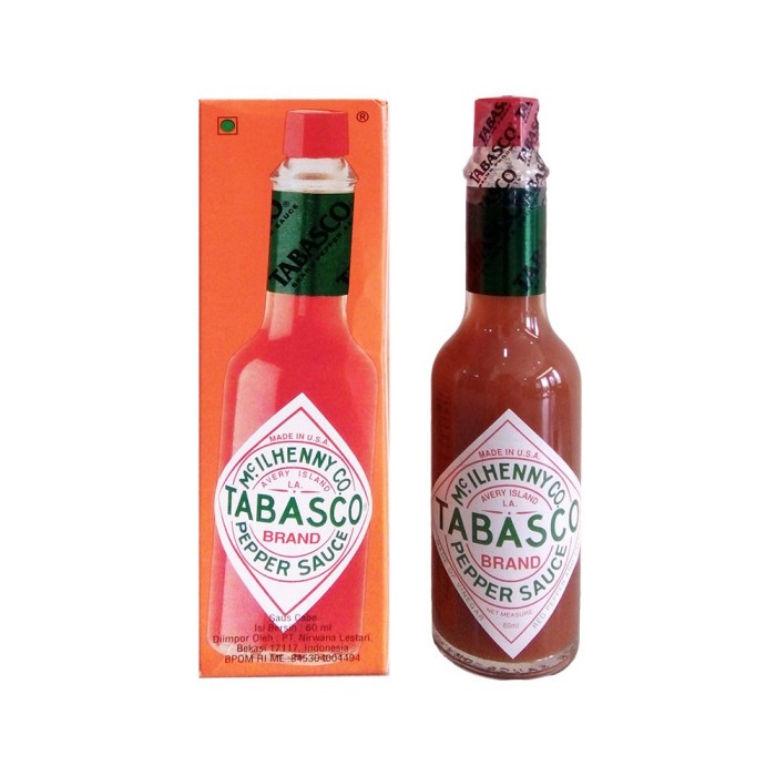 

Tabasco Pepper Sauce / Saus Cabe 60 Ml