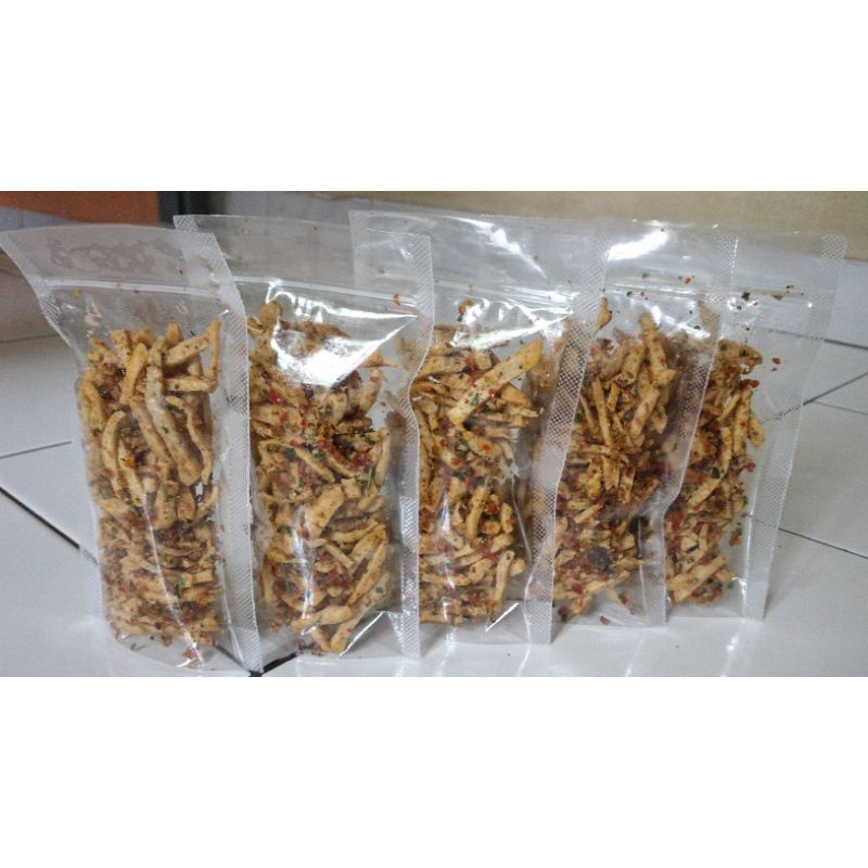 

Basreng Kering Pedas Daun Jeruk