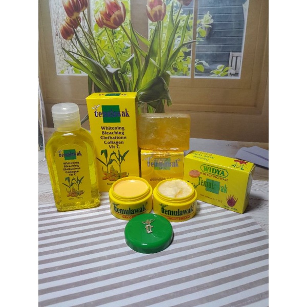 PAKET CREAM TEMULAWAK 4 IN 1 ORIGINAL // PAKET TEMULAWAK 4IN1 SABUN+TONER+CREAM