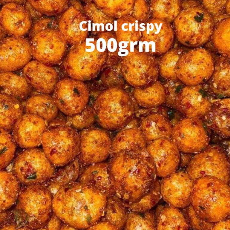 

Terkini cimol crispy pedas daun jeruk 500grm EII