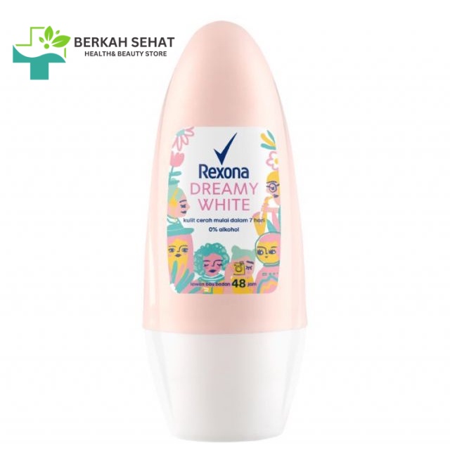 Rexona Roll On (Deodorant Wanita Remaja) Dreamy Bright 40mL Termurah (Toko Baru)