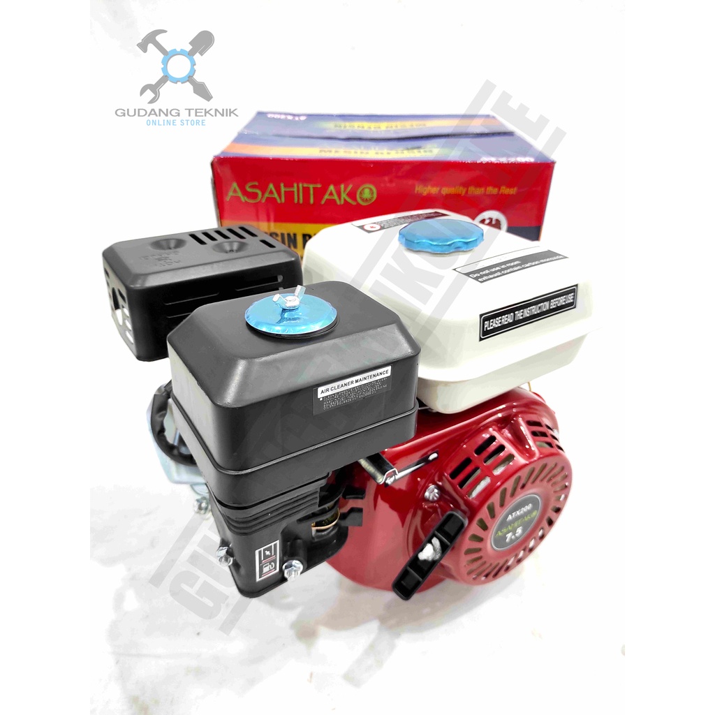 Engine ASAHITAKO ATX200 7.5Hp / Mesin Penggerak ATX 200 7.5 Hp - Gasoline Bensin Engine ATX-200 7,5Hp ASAHITAKO