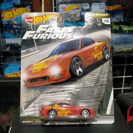 hotwheels premium Mazda rx-7