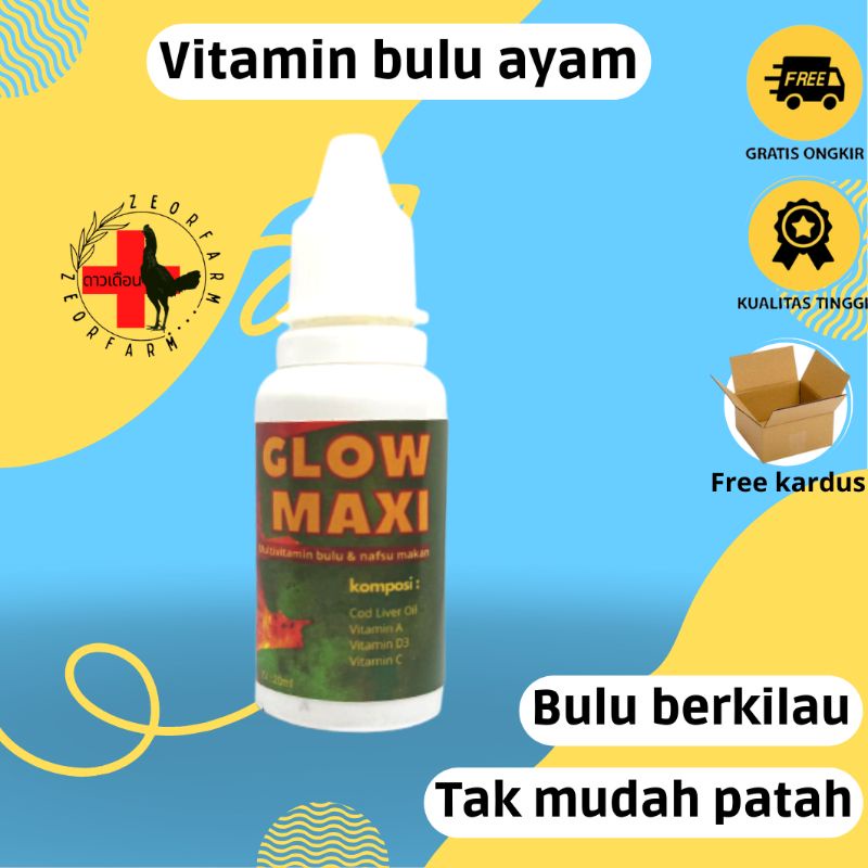 vitamin untuk bulu ayam lebih berkilau dan kuat zeorfarm