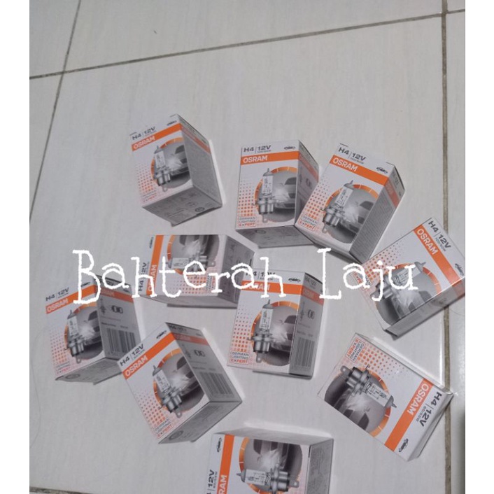 Paket Lampu Osram 10pc campur 60/55 5pc 100/90 5pc Mix