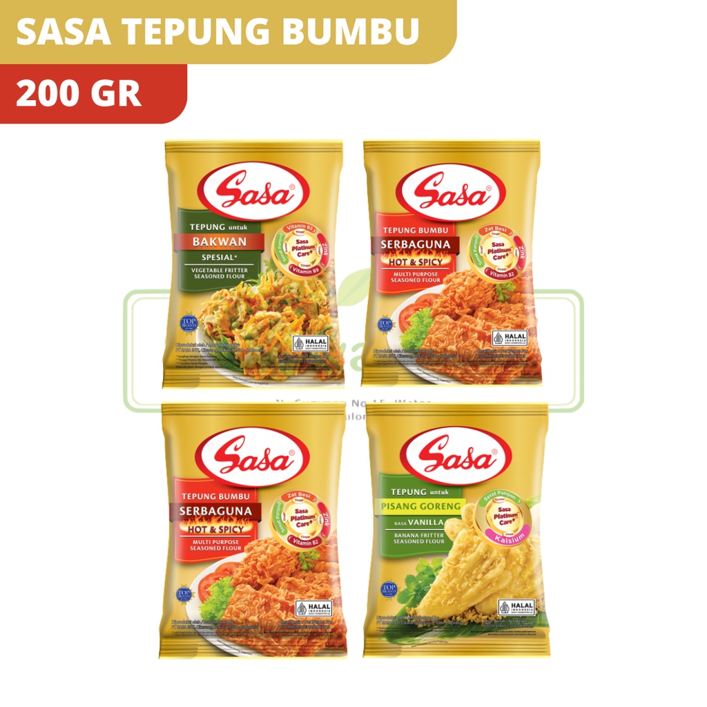 

SASA TEPUNG BUMBU ALL VARIAN 200GR