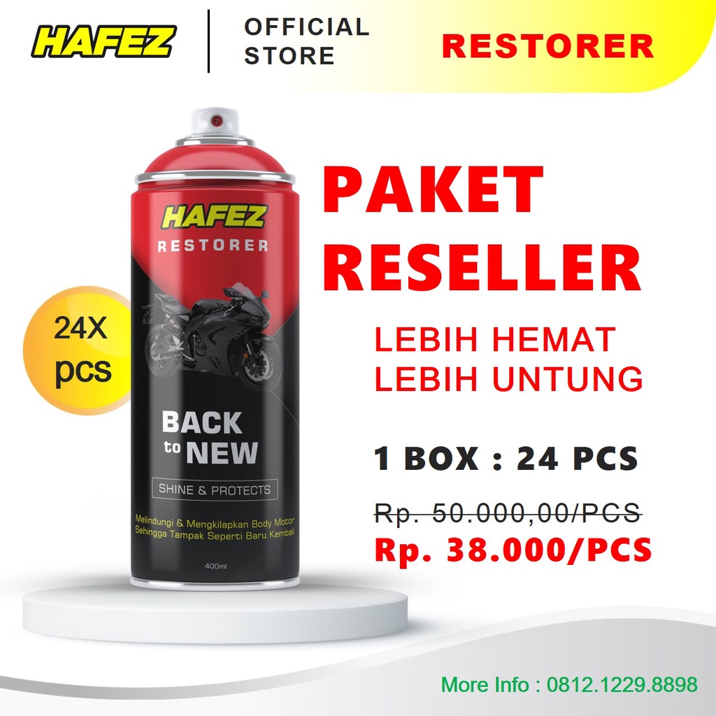 HAFEZ - [Paket Reseller 24 Pcs] Hafez Restorer