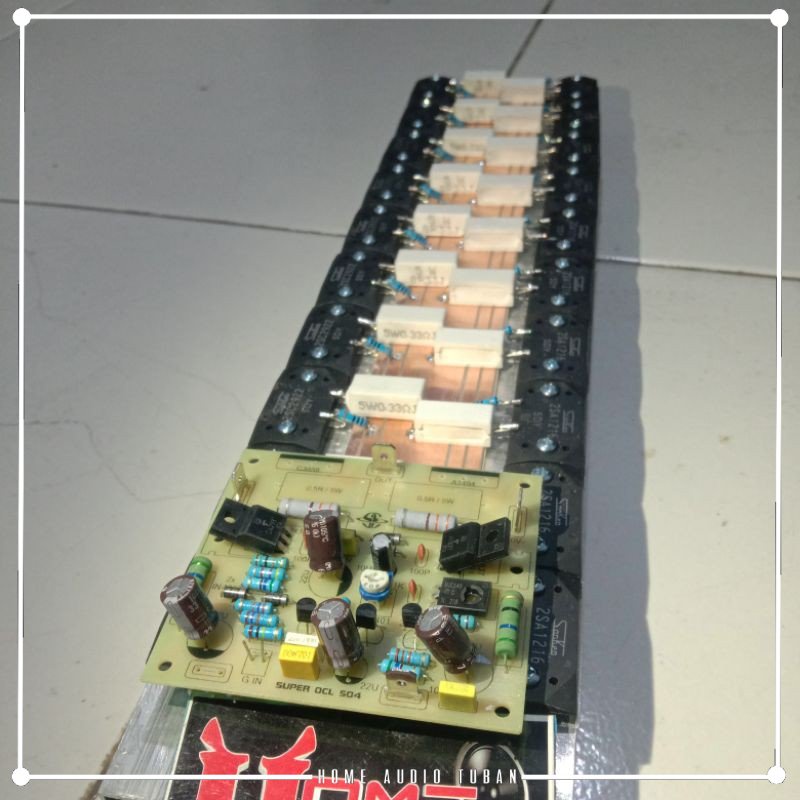 KIT DRIVER SOCL 504 SANKEN 10SET 2000WATT