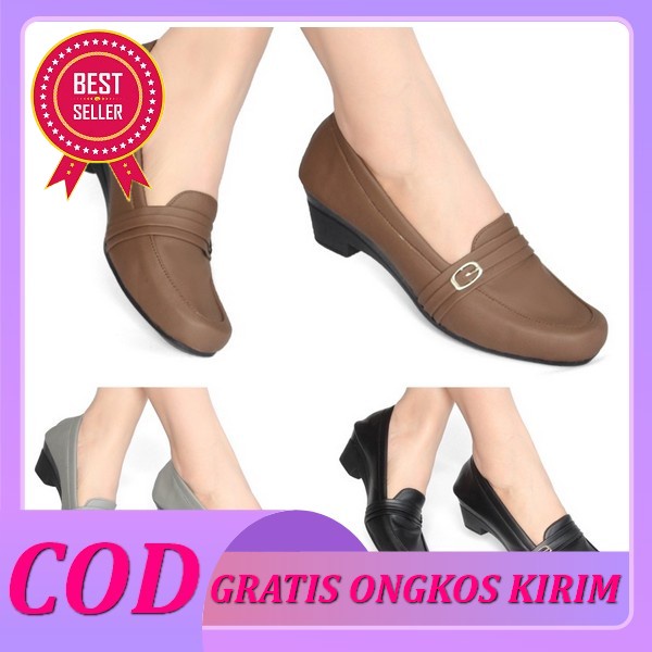 Wegjes Sandal Wanita Import Tinggi Weadges Pesta Slop Weges Wejes Elegan Ori Sandal Kekinian Wegjes 
