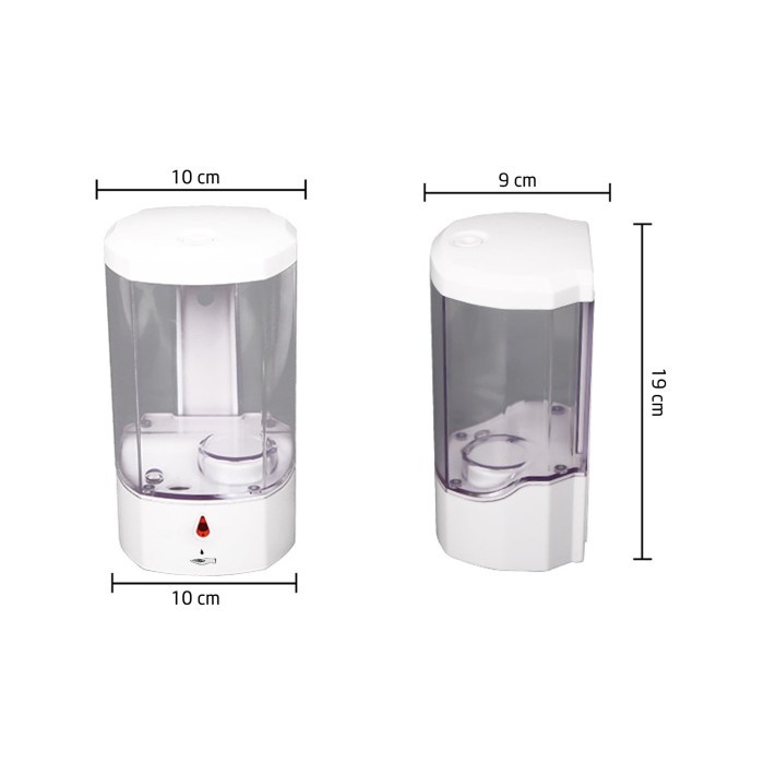 (SerbaSerbi)Dispenser Tempat sabun cair Dan Shampo Otomatis / Soap Dispenser Sensor E800 Ml Terlaris