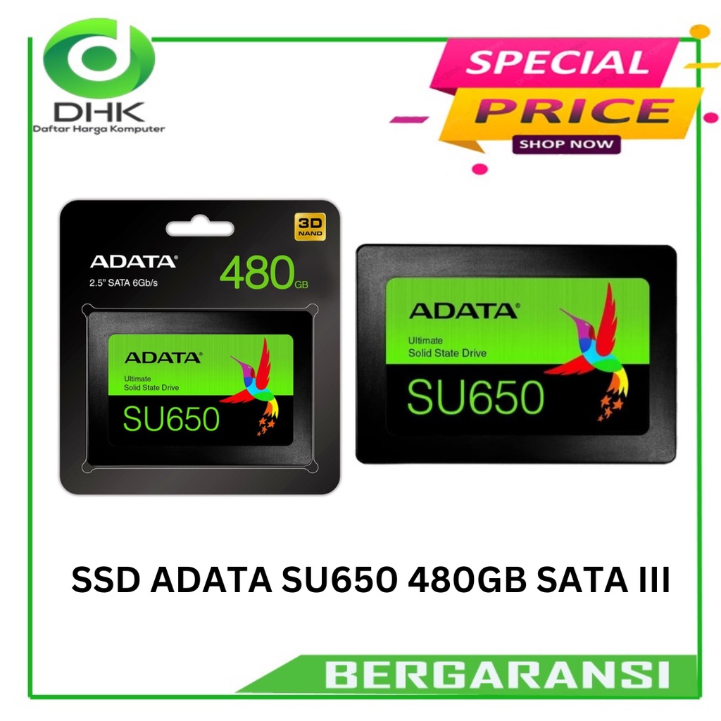 SSD ADATA SU650 480GB SATA III