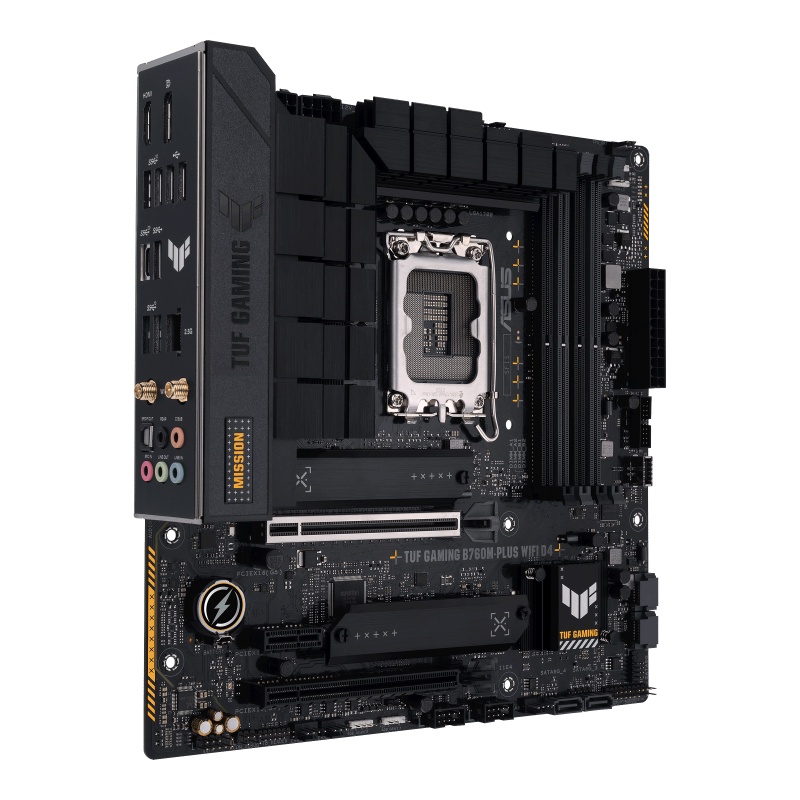 ASUS TUF GAMING B760M-PLUS WIFI D4 | Motherboard Intel LGA1700 B760