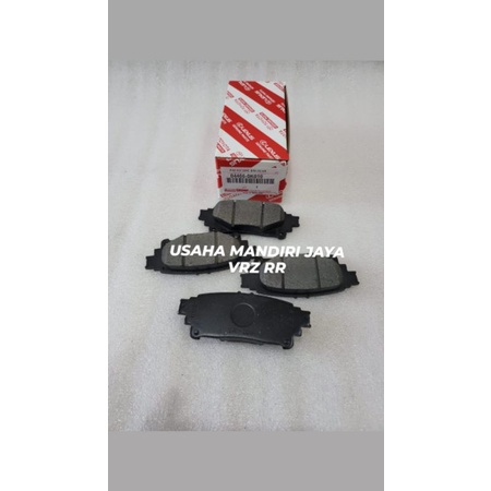 KAMPAS REM BELAKANG FORTUNER BRAKE PAD REAR FORTUNER 04466-0K010 VRZ