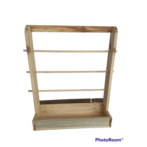 RAK PITA SATIN ROLL GANTUNG SERBA GUNA RAK DINDING PITA JATI BELANDA